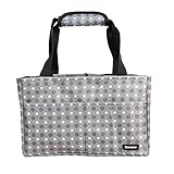 Damero Insert Organizer (Sewn to the Bottom) for Women's Handbag / Purse / Diaper Bag / Backpack wit