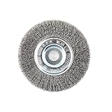 Lincoln Electric KH320 Crimped Wire Wheel Brush, 6000 rpm, 6" Diameter x 1/2" Face Width, 5/8" x 1/2