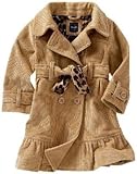 baby GAP kids コーデュロイ トレンチ コート（ブラウン・豹柄）【月齢：2歳~4歳】（並行輸入品） (4YRS（4歳）)
