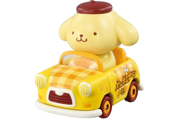 タカラトミー トミカ ドリームトミカ TOMICA TUNES SINGLE PACKS We Love Pompompurin | TAKARA TOMY ミニカー おもちゃ 3歳以上 トミカチューンズ ポムポムプリン