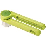 Joseph Joseph 20102 Helix Garlic Press, Stainless Steel, Green
