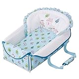 フジキ バッグdeクーファン フォレストフレンズ (サックス) 日本製 クーファン クーハン ベビーキャリー バスケット かご 赤ちゃん 持ち運び