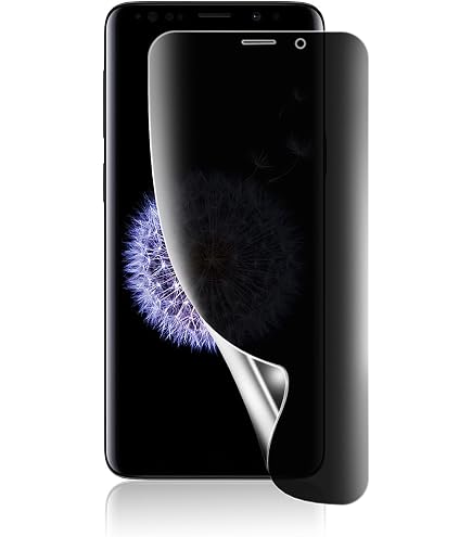 Amazon.co.jp: 【ガイド枠付き・簡単な貼り付け方】Galaxy S9 用 覗き