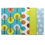 Tree Tops Receiving Blankets - set of 4 by True Baby