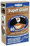 Rust-Oleum Parks Super Glaze, 241352 Ultra Glossy Epoxy Finish and Preservative Kit, Clear 32 Fl Oz 