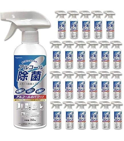 東亜産業　エタノス除菌スプレー 350ml（品番: TOA-JF-001）24本 東亜産業 TOA-JF-001 除菌フレッシュ(350ml) ウエダ金物【公式サイト】