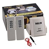 BQLZR 433 MHz dc12 V 10 A 2チャンネルワイヤレスリモートコントロールスイッチforガレージドアライトAlertor 1 BQLZRN27538