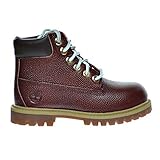 Timberland 6インチプレミアム防水赤ちゃん幼児ブーツFootballレザーブラウンTextured tb0 a16y2 カラー: ブラウン