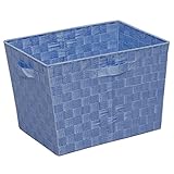 共栄 KYOEI カラーバスケット カラーボックス 収納ボックス 深型 幅38×奥行26×高さ26cm 荷物かご インナーボックス コーンフラワーブルー