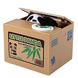 Itazuraコイン銀行パンダ保存ボックスポットケースストレージCoin Bank for Moneyコレクション11.5 CM