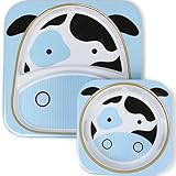 スキップホップ 食器セット ボウル プレート ウシ [並行輸入品]