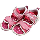 ミキハウス(mikihouse) ダブルラッセル ベビーサンダル （16cm・白×ピンク（72））