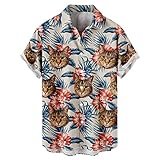 メンズ シャツ 半袖 メンズ ボタン レジャー ス 着心地良 耐久性 アウトドア 耐久性 スポーツ フィットネス 大きいサイズ 柄のある レ