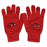 Arkansas Razorbacks Official NCAA 1つサイズニットグローブチームロゴby Top of the World 937649