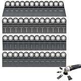 BABAN Precision Oscillating Multitool Quick Release Saw Blade Set, Pack of 48 [並行輸入品]