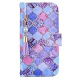 case For iPhone 12/12Proカバー 携帯 アイフォン12/12プロケース あいほん12/12ぷろケース手帳型可愛い 青い鳥 【COCOMO】 ストラップカード収納 スタンド機能付き マグネット付き 財布型 全面保護 (C1-青い鳥, に適用するiPhone 12 /iPhone 12 Pro 6.1インチ)