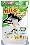 カースル 換気扇フィルター 簡換ボーイかぶせて簡単 レンジフード用 6枚入り F883-6W by カースル