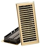 Imperial Manufacturing RG0232 4-Inch by 10-Inch Floor Register, Brass [並行輸入品]