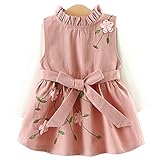 YY-Natuhi ベビー服 子供服 女の子 ワンピース ブラウン 二点セット サロペット キッズ スカート 新生児 ボディースーツ ベビー 長袖 赤ちゃん 入学式 出産祝い 七五三 綿 花柄 秋冬 