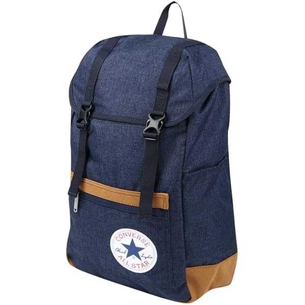 【1点もの】Resurrection BACK PACK ネイビー Amazon | [コンバース] リュック スクエアタイプ ネイビー