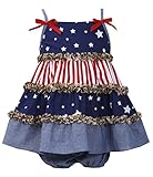 Bonnie Jean DRESS ベビー・ガールズ US サイズ: 6-9 Months カラー: ブルー