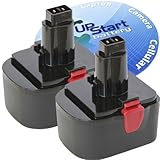 2xパック - Lincoln LUBRICATION 1401 互換バッテリー : Lincoln 14.4V 電動 工具用 バッテリー対応 (3000mAh, 14.4V, ニッケル水素)