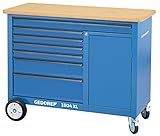 Gedoreモバイルワークベンチ1.25メートル幅の広い1504 XL
