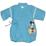 ディズニー【Disney】ミッキー＆ミニー甚平ロンパース (70, ミッキー)