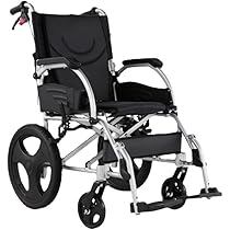 【新品未使用】軽便折りたたみ車椅子 Amazon | 車椅子 九時半(クジハン) アルミ製 折りたたみ 車椅子