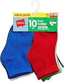 Hanes Boys Toddler足首10枚パック