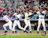 Photo File(フォト ファイル) MLB シアトル・マリナーズ イチロー マルチプル・エクスポージャー フォト - [並行輸入品]