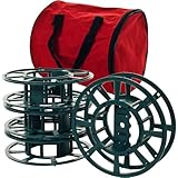 Set of 4 Extension Cord or Christmas Light Reels with Bag