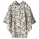 KiU キウ キッズ レインポンチョ クサムラピンク S(80-100cm)