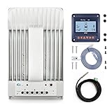 ソーラー充電コントローラ30A / 40A MPPT + MT50モニタ+温度センサ