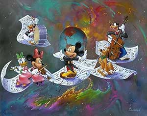 一番の贈り物 ディズニー Art Fine Disney ミッキー 限定 グーフィー プルート コレクション 趣味 Reachahand Org