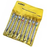 （Blue hawk）腕時計用 マイナス精密ドライバー8本セット