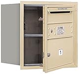 Salsbury Industries 3704s-01sfp 4 C水平メールボックス、砂岩