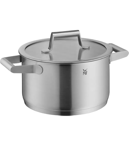 Amazon | WMF ProfiSelect 20cm ステンレス両手鍋 3.3L(1～2人用) IH