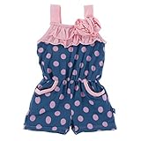 Kickee Pants SHIRT ベビー・ガールズ カラー: ブルー