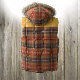 Canadian Vest (with Hood): Orange Canadian Vest (with Hood): Orange