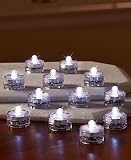 12のセット防水ホワイトLEDキャンドル