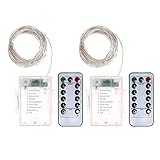 ストリングスライト 50球5m 室内 屋外 防水 電池式 Broadroot (A)