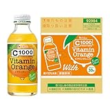 【Amazon.co.jp 限定】ハウスウェルネスフーズＣ１０００ ビタミンオレンジ Ｗｉｔｈ １４０ｍｌ瓶（３０本入り）