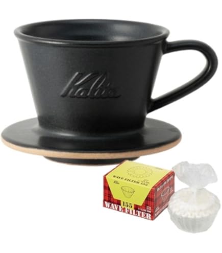 Amazon | Kalita カリタ 美濃焼 × ウェーブドリッパー MI 185