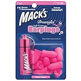 イヤープラグ（耳栓）Mack's ドリームガール ソフト フォーム 女性用耳栓 7ペア メタルケース付き [並行輸入品]