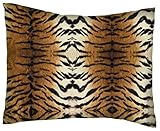 SheetWorld Crib / Toddler Percale Baby Pillow Case - Percale Pillow Cases - Tiger - Made In USA by s
