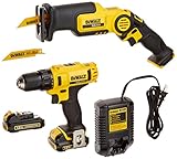 DEWALT DCK212S2 12-Volt MAX Drill Driver and Reciprocating Saw Kit by DEWALT