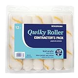 Quali-Tech 6CR050Q-12 6-Inch Roller Lite Corner Rollers 1/2-Inch Nap Contractor Pack Mini Rollers by