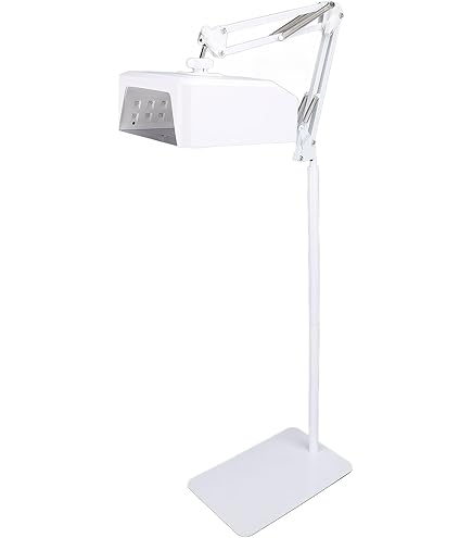 Amazon | 【フットネイル用ライト】3本アーム式LED/UVライト クランプ
