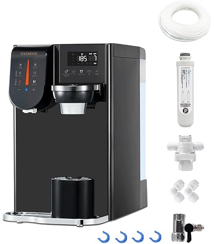 Eau de Vie ブラック 内蔵ウォーターサーバー卓上型 SD30